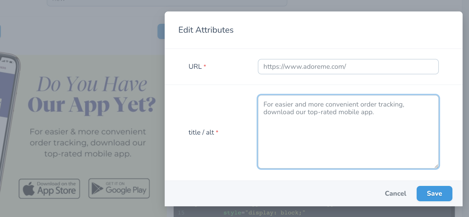 Paperknife automatically fills alt text